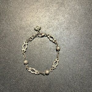 Brighton Silver Bracelet with Intricate Detailing